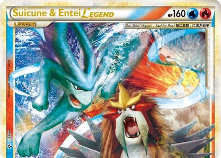 Suicune & Entei Legend (Top) - 094 - Ultra Rare