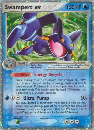 Swampert ex - 098/100 - Ultra Rare