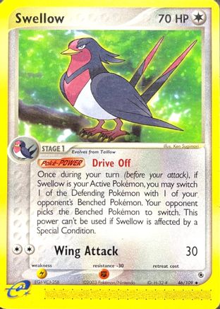 Swellow -/109 - Uncommon
