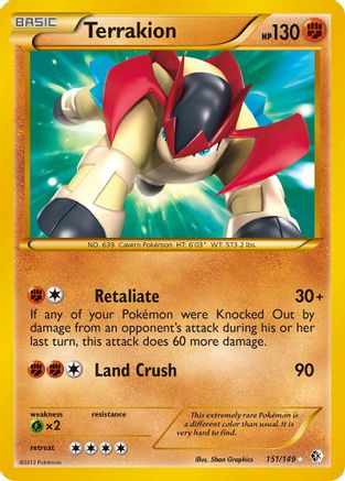 Terrakion - 151 - Secret Rare