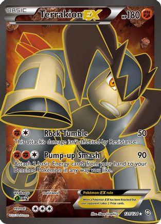 Terrakion EX (121 Full Art) - 121 - Ultra Rare