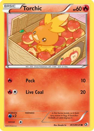 Torchic - RC5 - Common - Holofoil