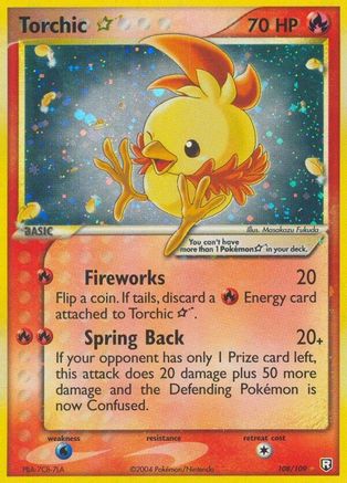 Torchic Star - 108 - Ultra Rare