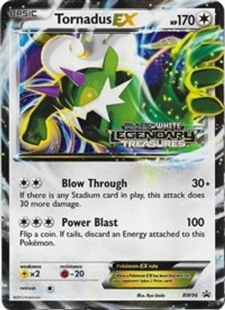 Tornadus EX - BW96 - Promo - Holofoil