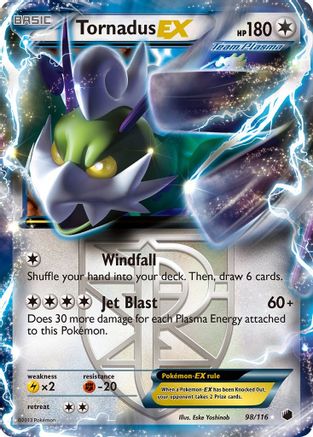 Tornadus EX (Team Plasma) - 098 - Ultra Rare
