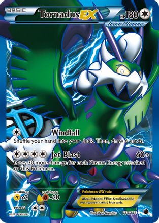 Tornadus EX (Team Plasma) (114 Full Art) - 114 - Ultra Rare