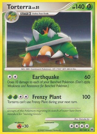 Torterra - 030 - Rare