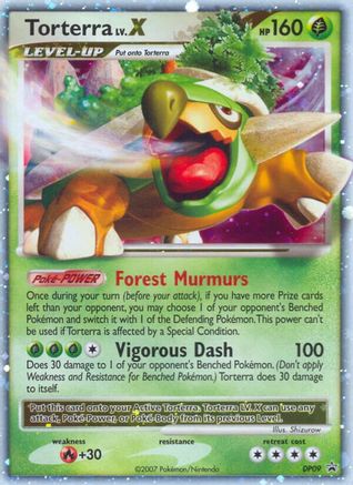 Torterra LV.X - DP09 - Promo - Holofoil