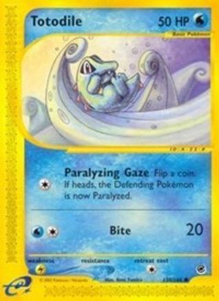 Totodile (135) - 135/165 - Common - Reverse Holofoil