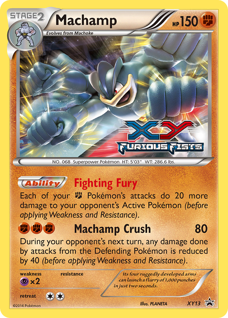 Machamp (XY13) [XY: Black Star Promos]