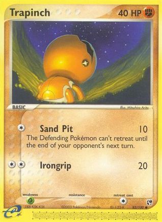 Trapinch -/100 - Common - Reverse Holofoil