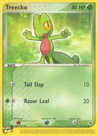 Treecko - 076/109 - Common