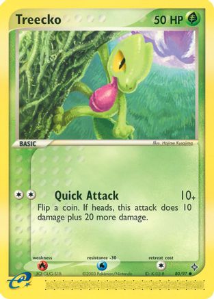 Treecko - 080/97 - Common
