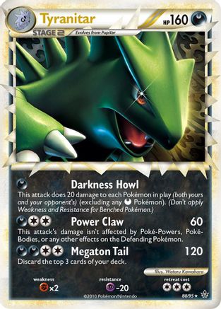 Tyranitar (Prime) - 088 - Ultra Rare