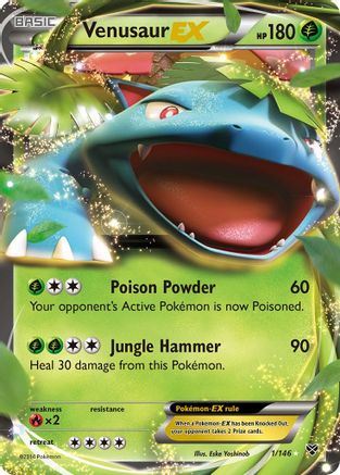 Venusaur EX - 001/146 - Ultra Rare