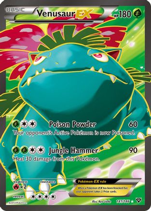 Venusaur EX (141 Full Art) - 141/146 - Ultra Rare