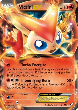 Victini EX - 024/113 - Ultra Rare