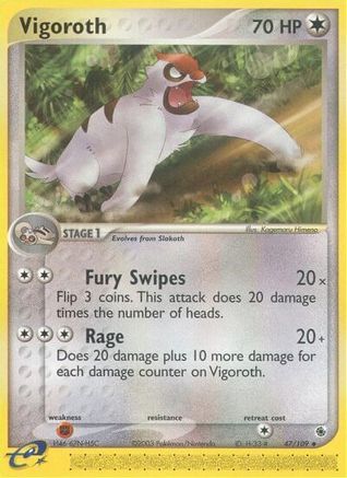 Vigoroth - - Uncommon
