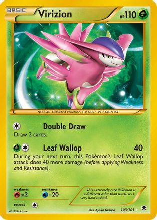 Virizion (Secret) - 103 - Secret Rare