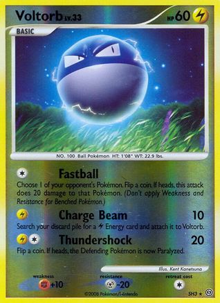 Voltorb (Shiny) - SH3 - Shiny Holo Rare