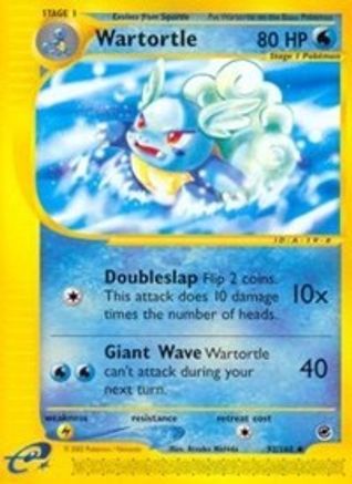 Wartortle - - Uncommon - Reverse Holofoil