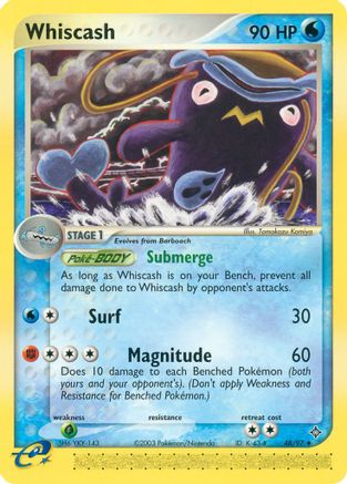 Whiscash - - Uncommon - Reverse Holofoil