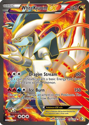 White Kyurem EX (146 Full Art) - 146 - Ultra Rare