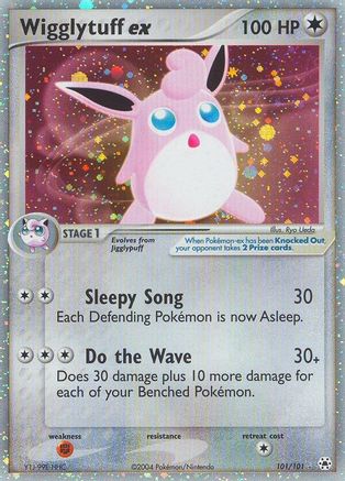 Wigglytuff ex - 101 - Ultra Rare