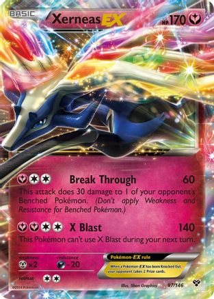 Xerneas EX - 097/146 - Ultra Rare