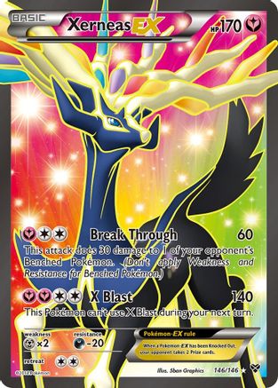 Xerneas EX (146 Full Art) - 146 - Ultra Rare
