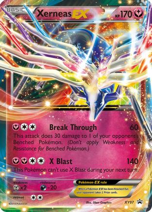 Xerneas EX - XY07 - Promo - Holofoil
