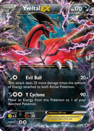 Yveltal EX - XY08 - Promo - Holofoil