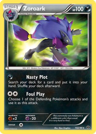 Zoroark - 102 - Secret Rare