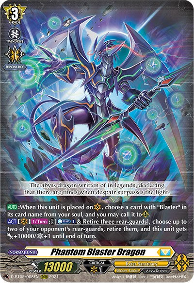 Phantom Blaster Dragon (D-BT02/008EN) [A Brush with the Legends]