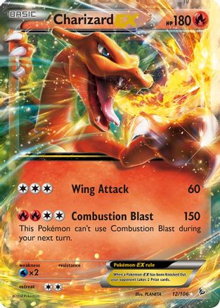 Charizard EX (12) - 012/106 - Ultra Rare