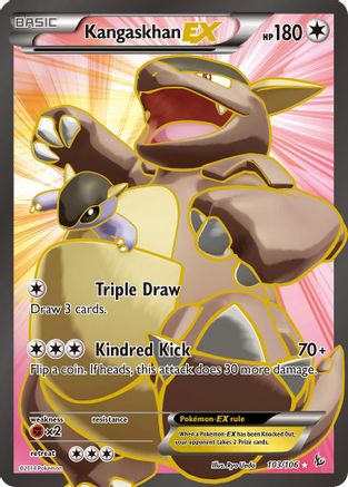 Kangaskhan EX (103 Full Art) - 103/106 - Ultra Rare