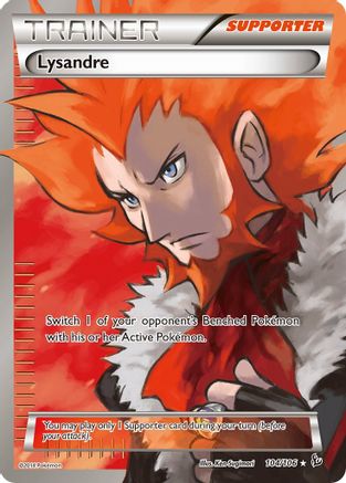 Lysandre (104 Full Art) - 104/106 - Ultra Rare
