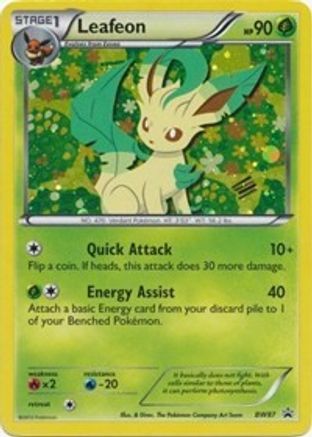 Leafeon - BW87 - Promo - Holofoil