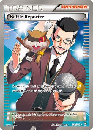 Battle Reporter (109 Full Art) - 109 - Ultra Rare