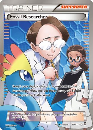 Fossil Researcher (110 Full Art) - 110/111 - Ultra Rare