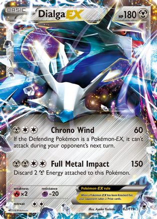 Dialga EX - 062/119 - Ultra Rare