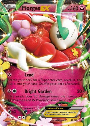 Florges EX - 067/119 - Ultra Rare