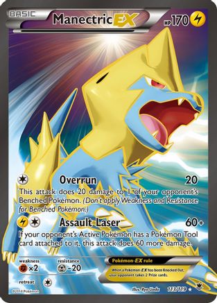 Manectric EX (113 Full Art) - 113/119 - Ultra Rare