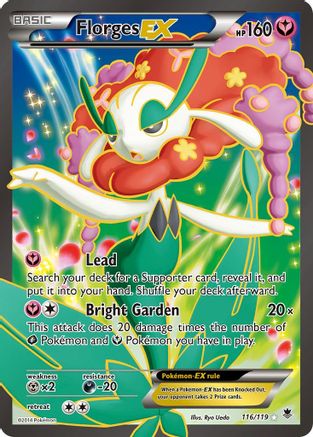 Florges EX (116 Full Art) - 116/119 - Ultra Rare