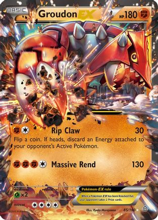 Groudon EX - 085/160 - Ultra Rare