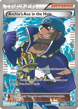 Archie's Ace in the Hole (157 Full Art) - 157/160 - Ultra Rare