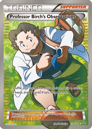 Professor Birch's Observations (159 Full Art) - 159/160 - Ultra Rare
