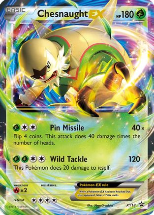 Chesnaught EX - XY18 - Promo - Holofoil