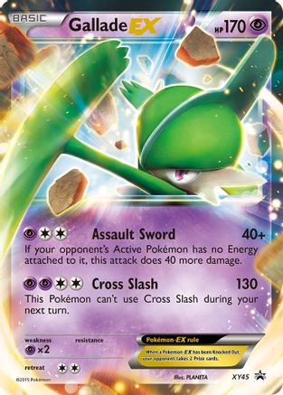 Gallade EX - XY45 - Promo - Holofoil