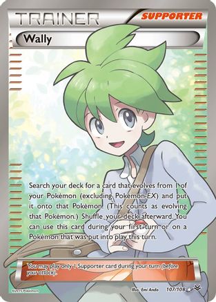 Wally (107 Full Art) - 107/108 - Ultra Rare